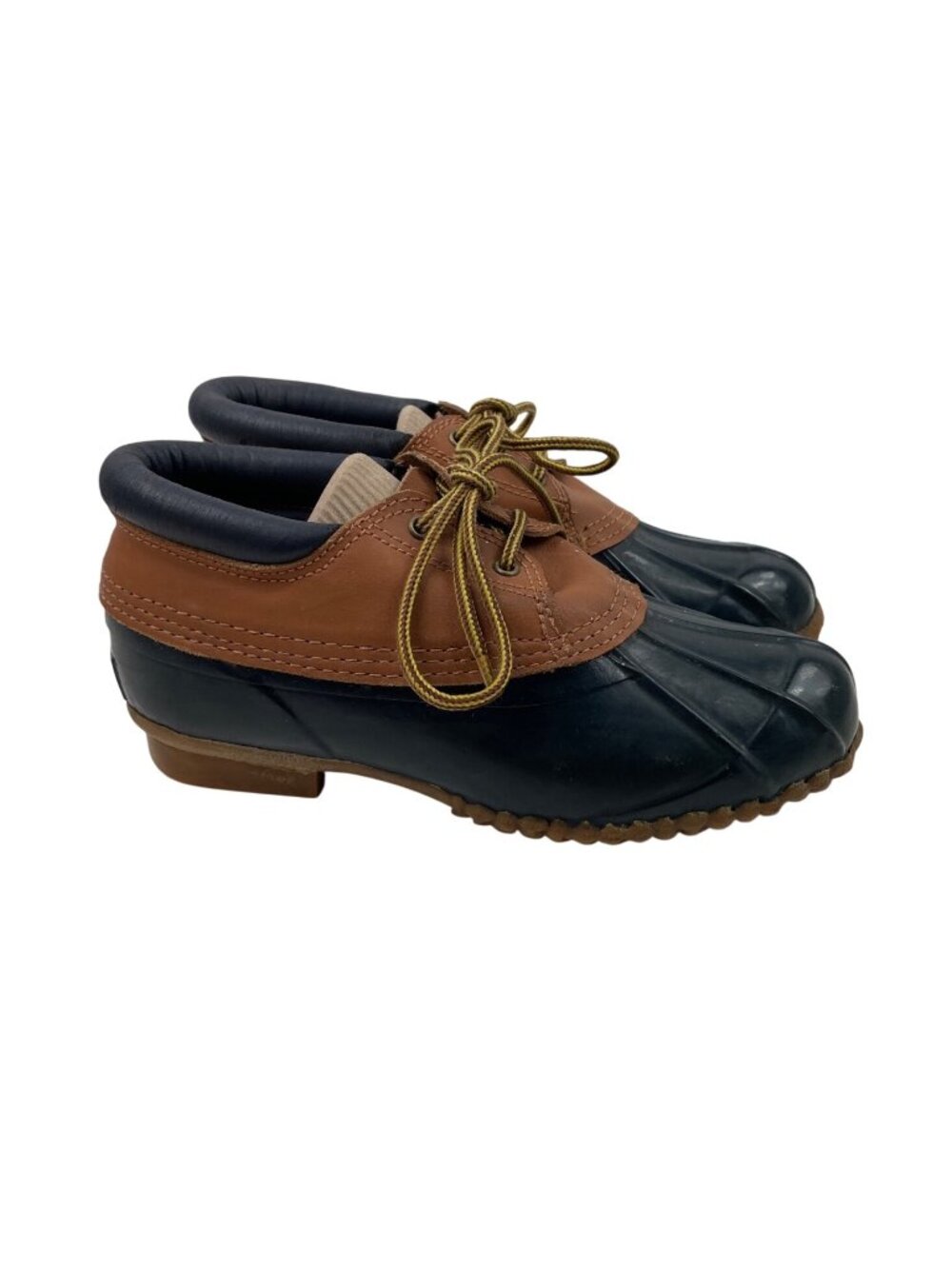WOODSTOCK Thermolite Men Size 9 Blue Low Top Winter Rain Duck Shoes Steel Shank - Picture 2 of 10